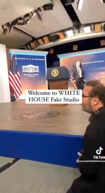 Welcome to the fake White House