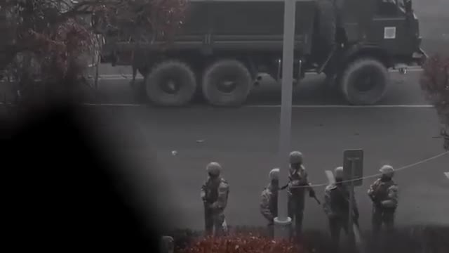 New footage shows military starts operation against protesters