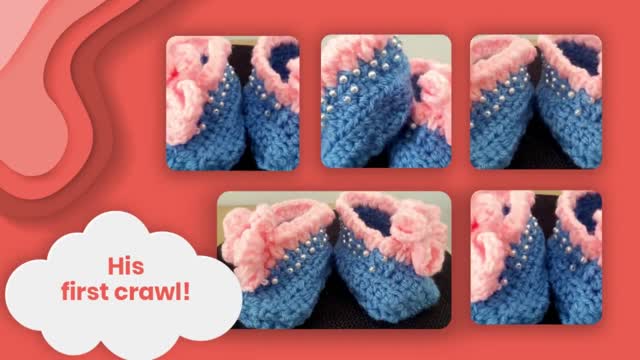 Babies booties collection