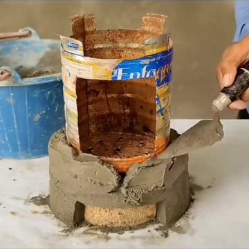 Idea of making stove in easy way