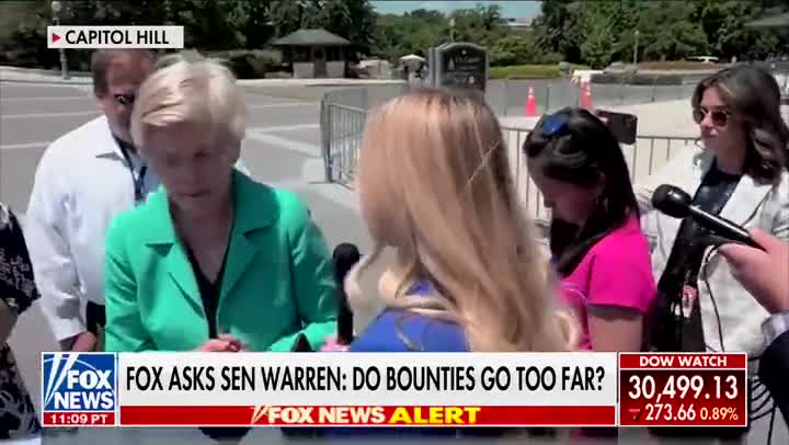 Just ONE Question From Fox Reporter Causes Elizabeth Warren to FLEE!!!