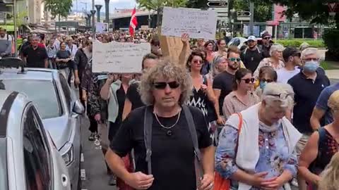 Manifestation Annecy le 17 07 2021