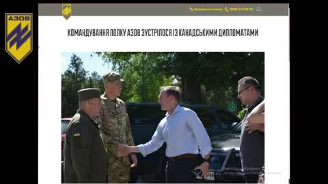 Norway and Canada have been training the AZOV battalion since years.
