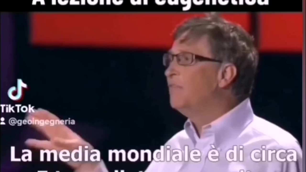 DEPOPOLAZIONE - Lezione di Bill Gates pubblicata su TED:"Se faremo un buon lavoro con i vaccini vi ridurremo del 10/15%"