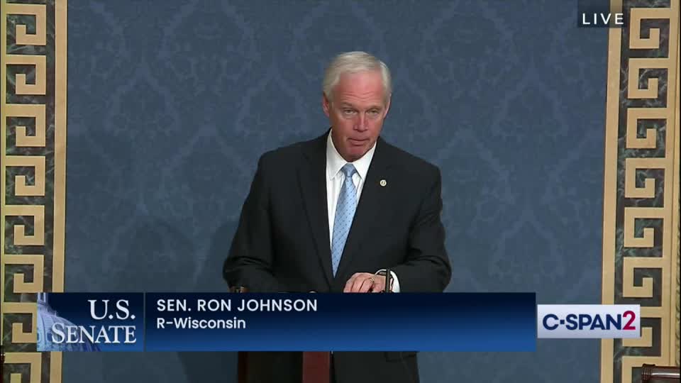 Senator Johnson Floor Speech on Waukesha Tragedy