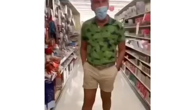 Leftist Gestapo strikes again with where’s your mask BS!!!