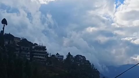 Best mounted view from Darjeeling ,india