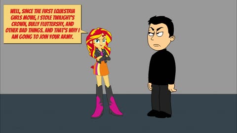 Oh No! Sunset Shimmer Is Going Back To The Dark Side!