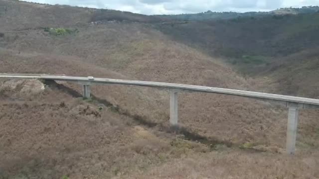 .Viaduct of Serra dasrussians, video drone spark (dji).