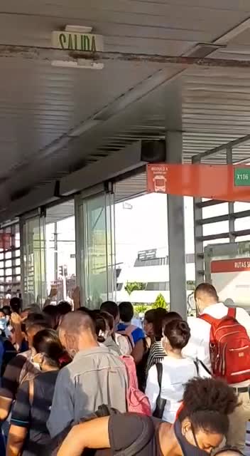 Incidentes en estación de Transcaribe de La Bodeguita