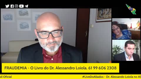 Alessandro Loiola - Belinha Nogueira e Gustavo Reis - Fraudemia ! COVID-19 (2021,7,7)