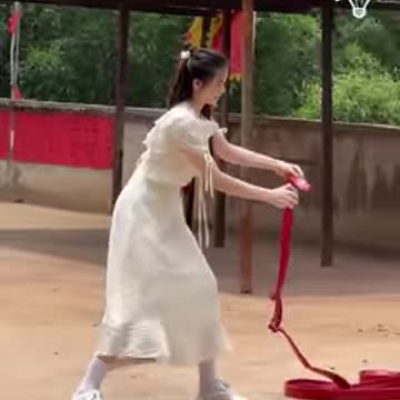 Girl lighting fireworks!