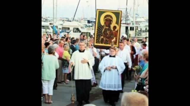 The Parade Of The Romans With Pictures Of The Black Madonna