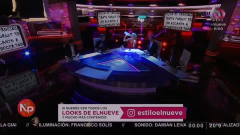 Bebe dióxido de cloro en directo en su programa de televisión