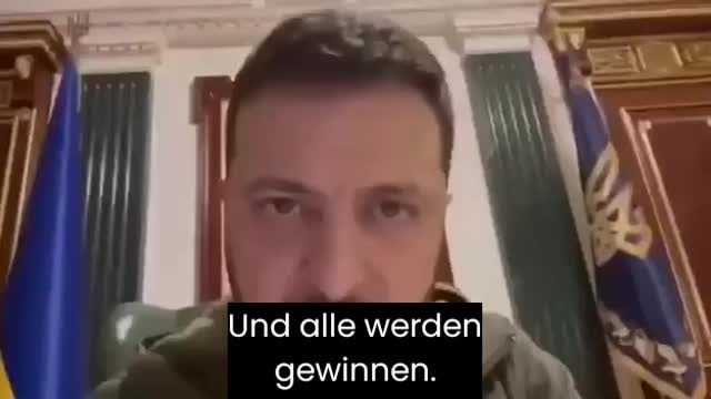 Selenskyj der völlig zugedröhnte Kokser! - Zelensky the completely stoned snowbird!