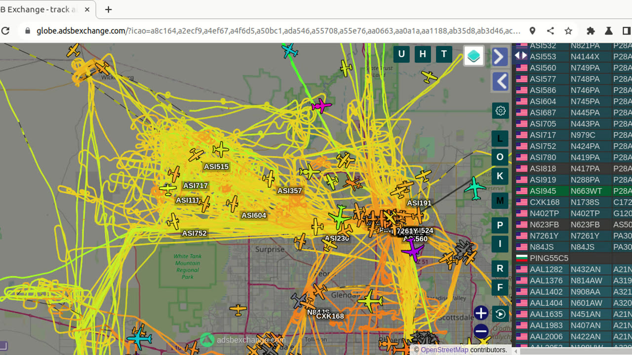 Bird Mafia Utah China Invasion continues over Phoenix Arizona - Jan 30th 2024