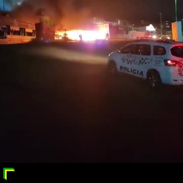 Incêndio no Autódromo de Interlagos atinge estrutura de alimentação do The Town