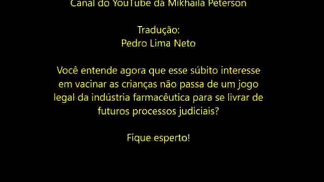 Porque as indústrias farmacêuticas querem vacinar as crianças