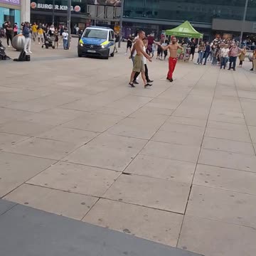 Berlin Germany road dancing