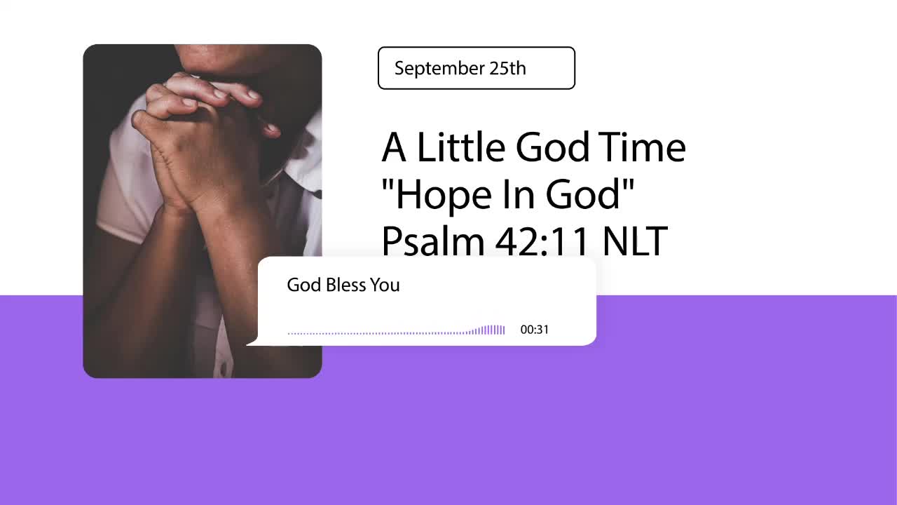 A Little God Time - September 25, 2021