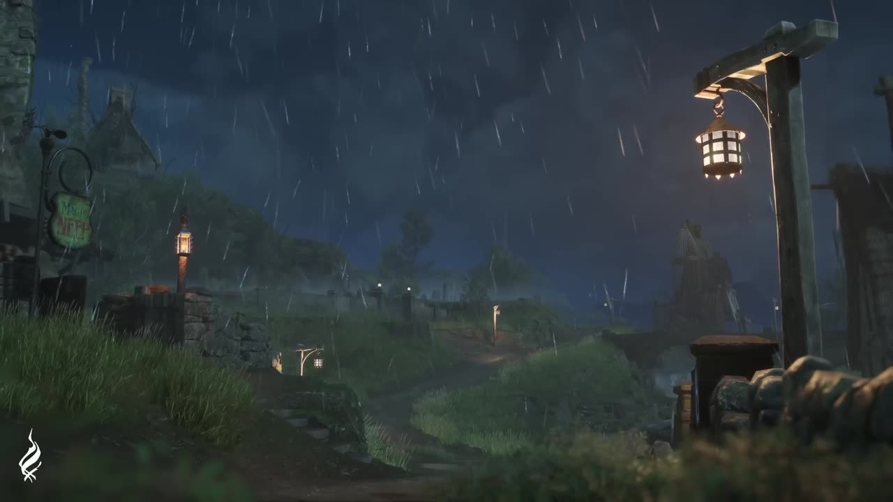 Hogwarts Legacy - A Rainy Spring Night