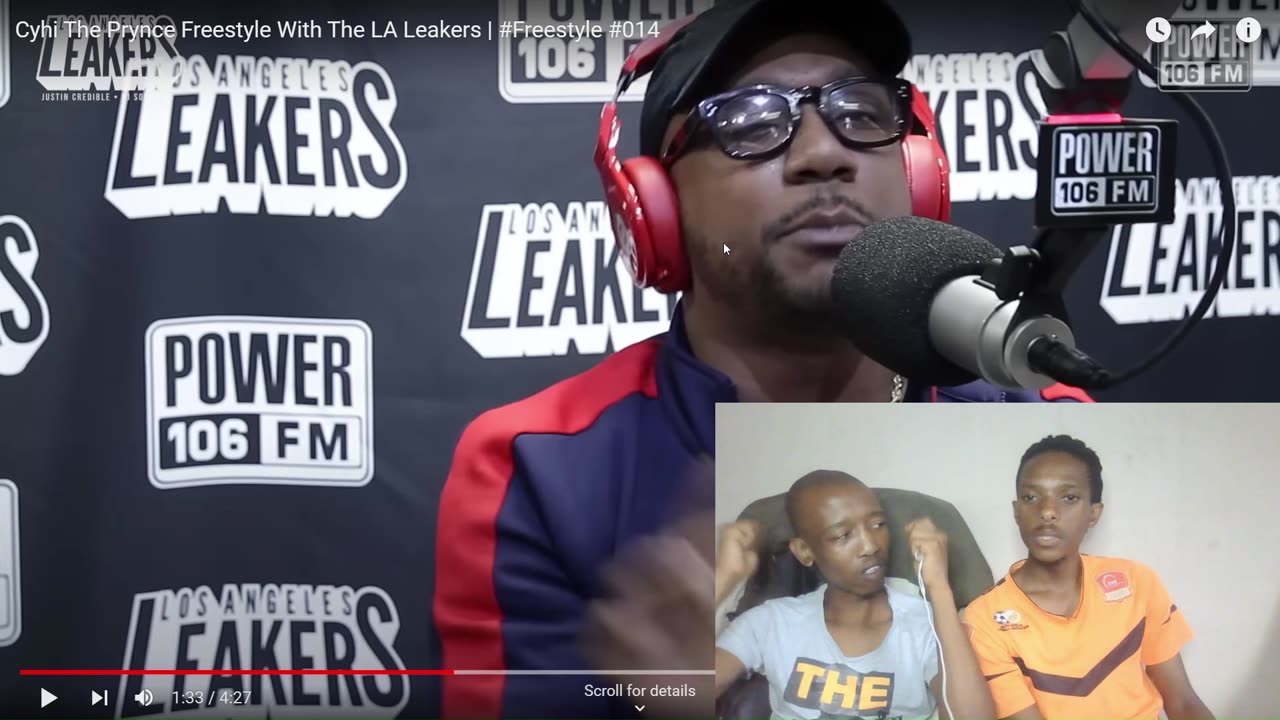 CyHi HiiPower LA Leakers freestyle Reaction