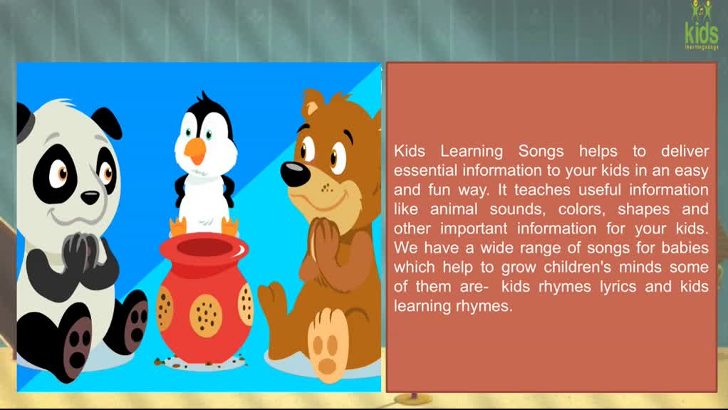 Popular Nursery Rhymes Videos Songs With Lyrics | Kids Learning Songs