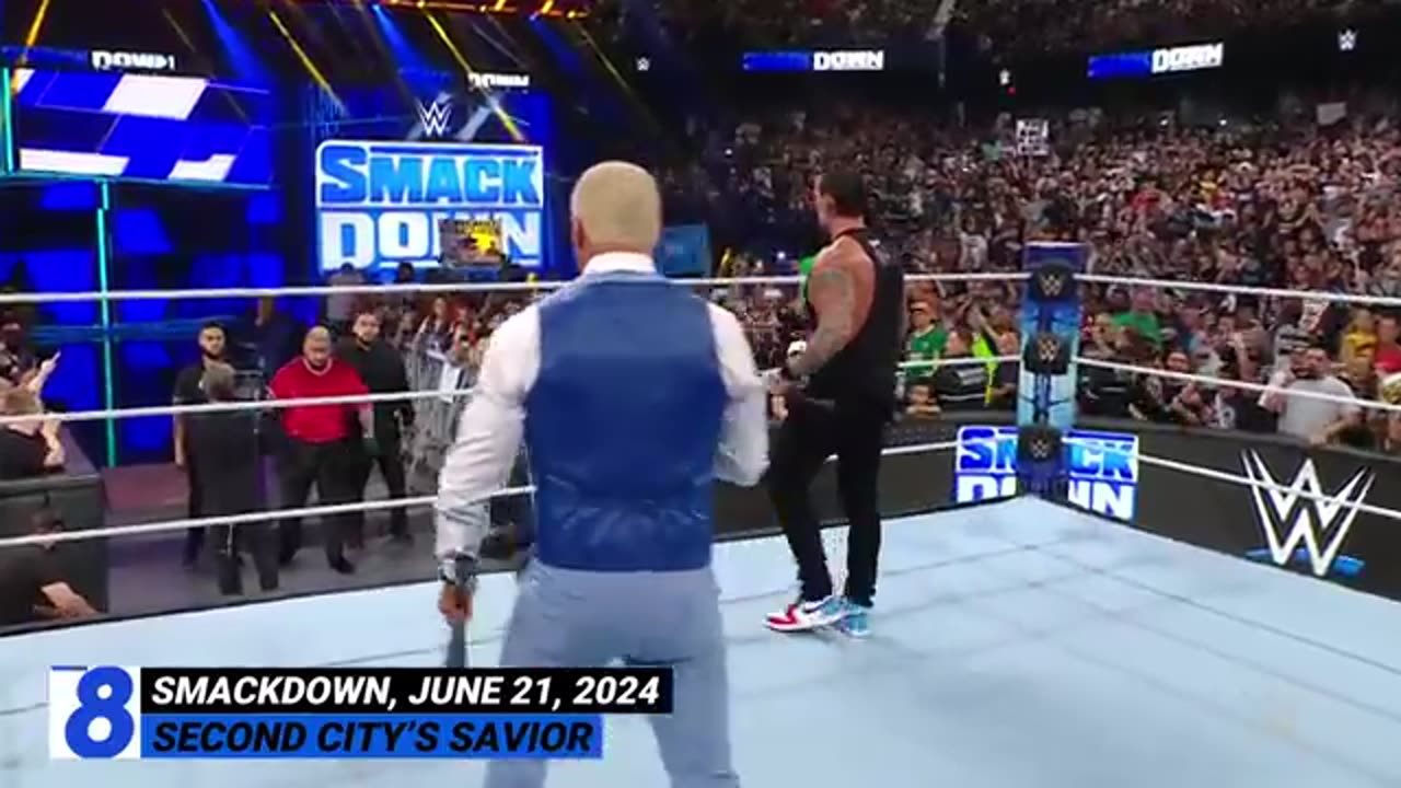 TOP 10 NIGHT SMACKDOWN MOMENT WWE TOP 10,25 June 2024.