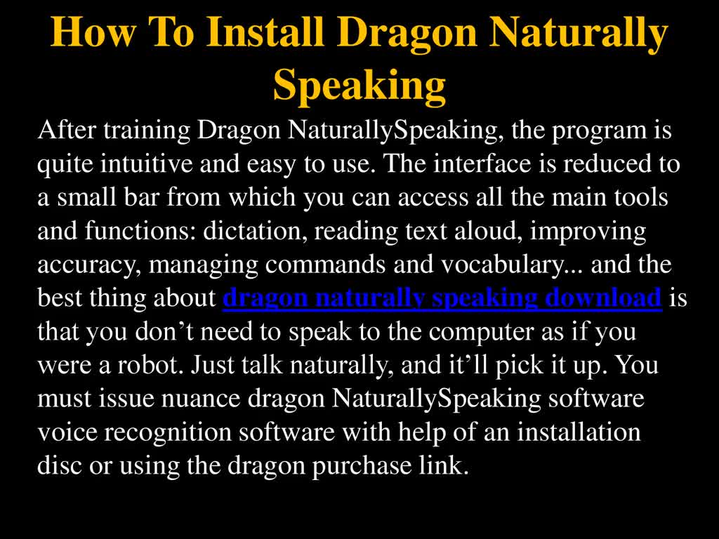 How To Install & Download dragon naturally speaking