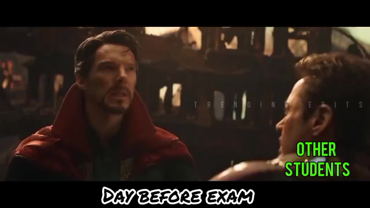 Marvel Memes |Day Before Exam Papers vs Last bancher