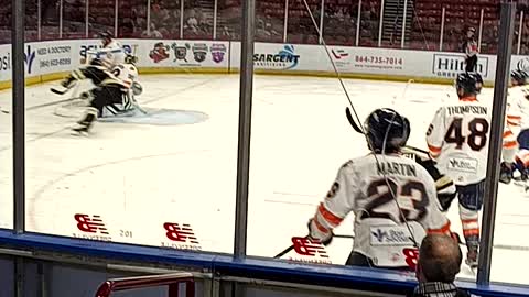 ECHL Highlights: Wheeling Nailers vs Greenville Swamp Rabbits 1/6/21 P3