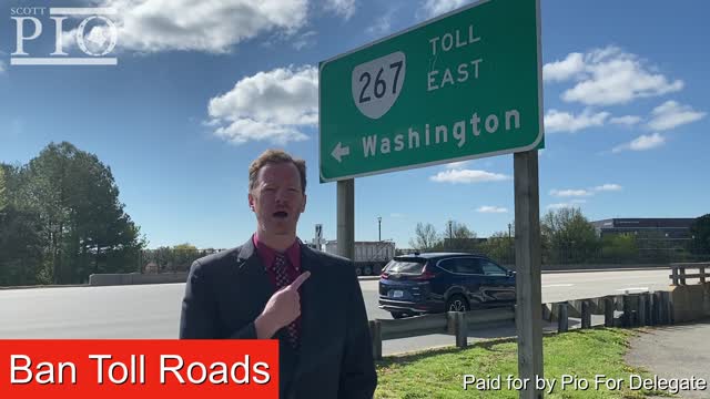 Remove Toll Roads in Virginia