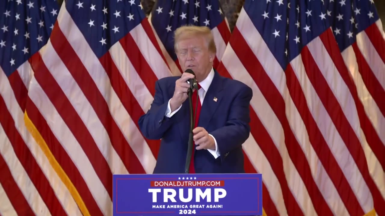 Trump hints at his choice for Vice President