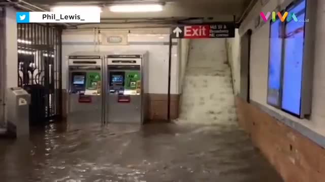 Flash floods hit New York😥😥