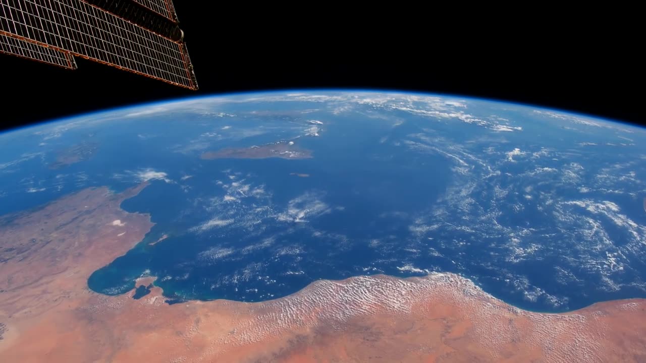 The Great Saharan Desert from Space