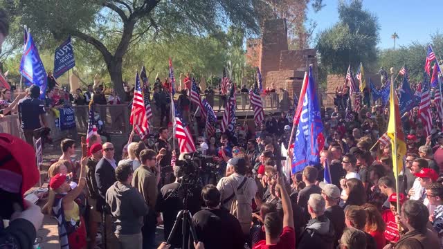 Arizona State Capital Rally November 28, 2020 Pt2