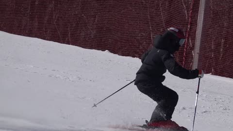 ski carving short turn in korea