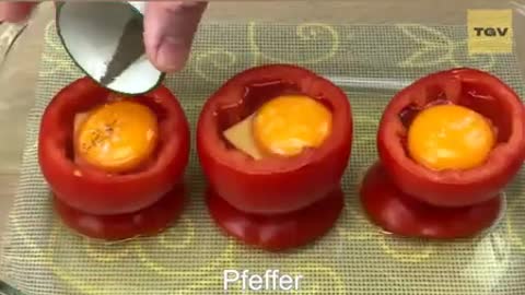 Just to an egg in a tomato and you'll be amazed