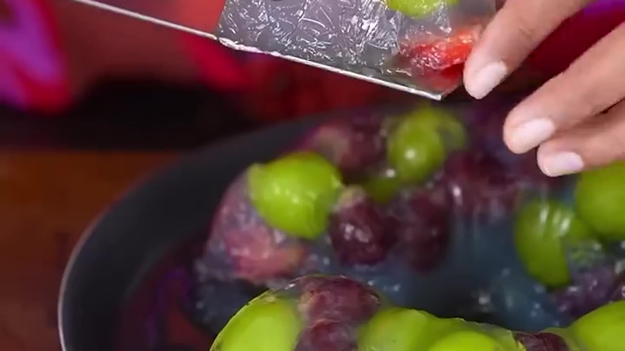 Satisfying Grape & Coconut Jelly