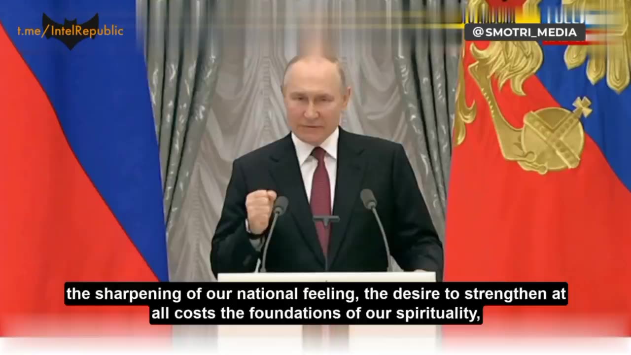 Without self sufficiency there can be no sovereignty - Putin.