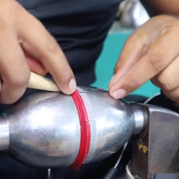 AMAZING Making Hard Ball - Cricket Ball