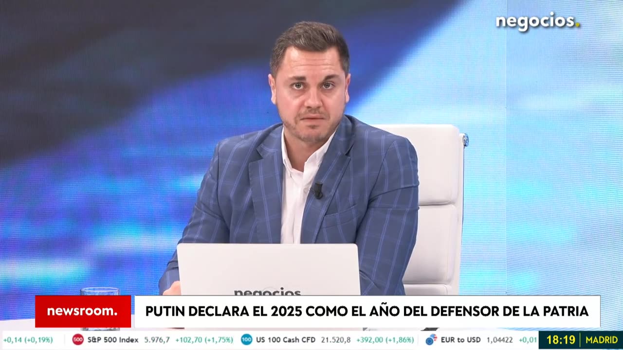 ÚLTIMA HORA | Putin declara el 2025 como el año del defensor de la patria