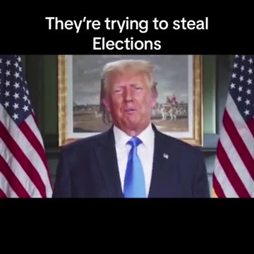 THEY`RE TRYING TO STEAL THE ELECTIONS