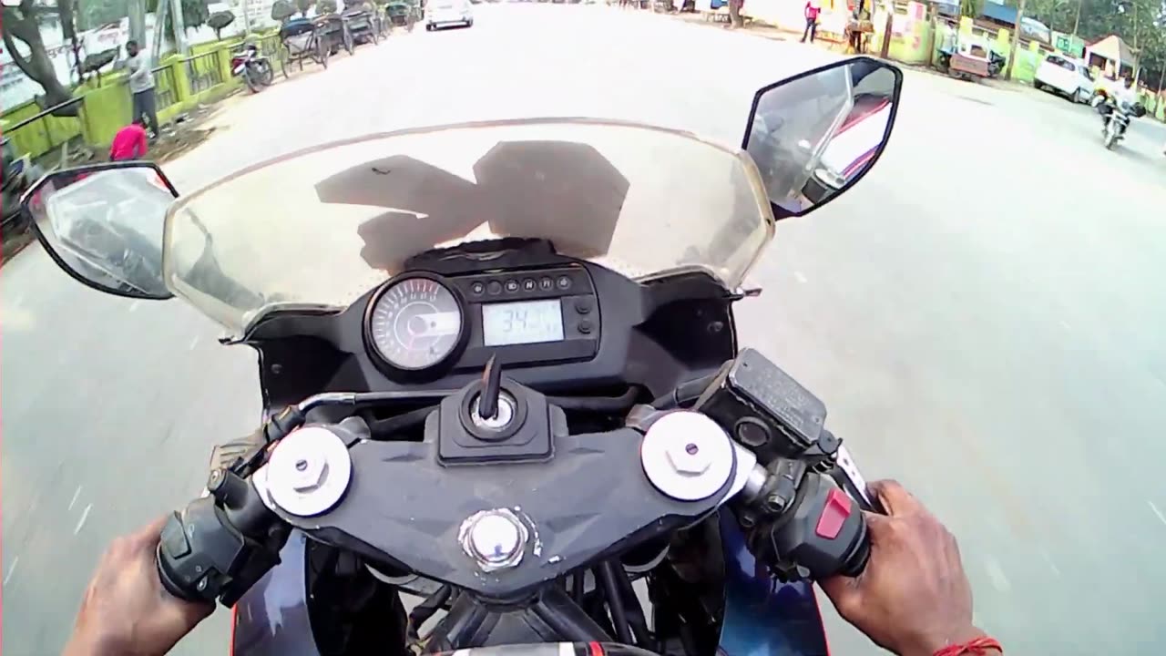 police riding bike without helmet #rideinseconds