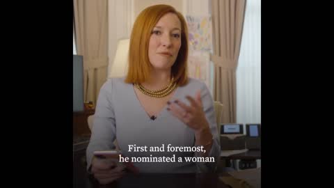 "What Is President Biden Doing For My Small Business?" Jen Psaki Responds: "He Nominated A Woman"