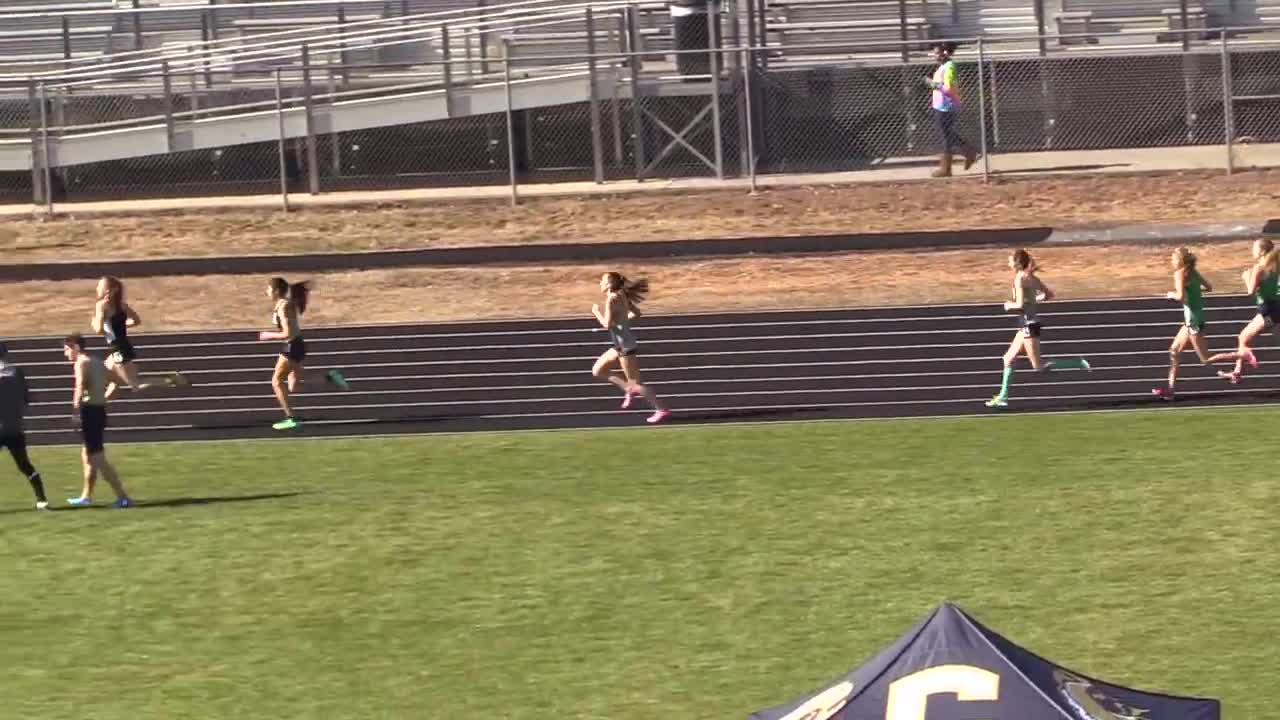 20190202 Charlotte City Championship - Girls 1000 meters