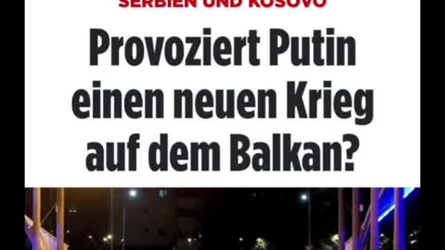 Provoziert putin einen neuen Krieg auf dem Balkan?