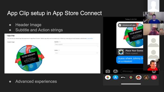 Mangum ◇ demo of App Clips ◇ presentation