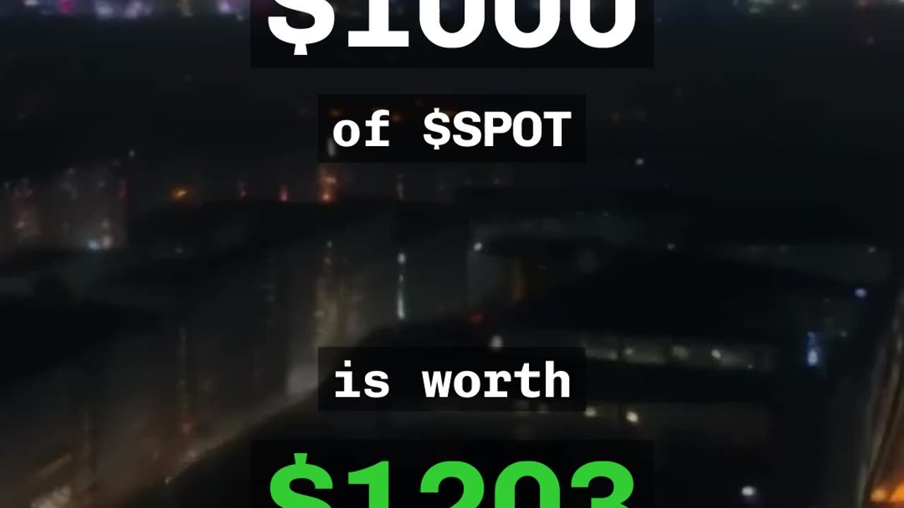 🚨 $SPOT 🚨