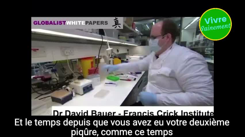 LE DR BAUER CONFIRME LA BAISSE DES DÉFENSES IMMUNITAIRES SUITE AUX INJECTIONS !!!